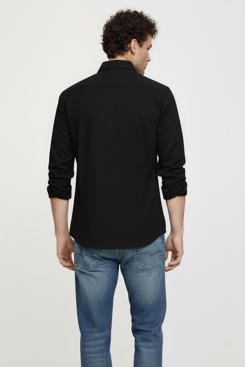 Luxury Giza Cotton Shirt with pocket