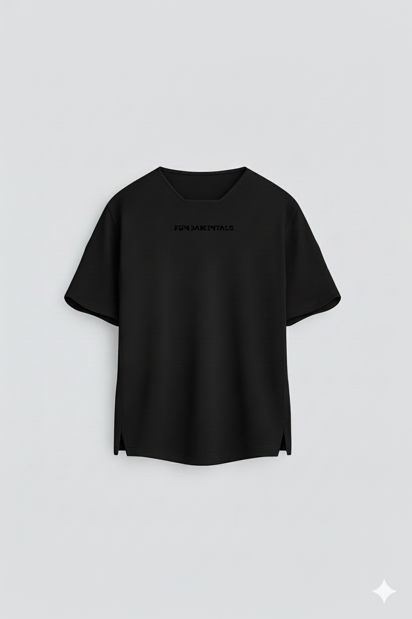 Soft touch oversized tee