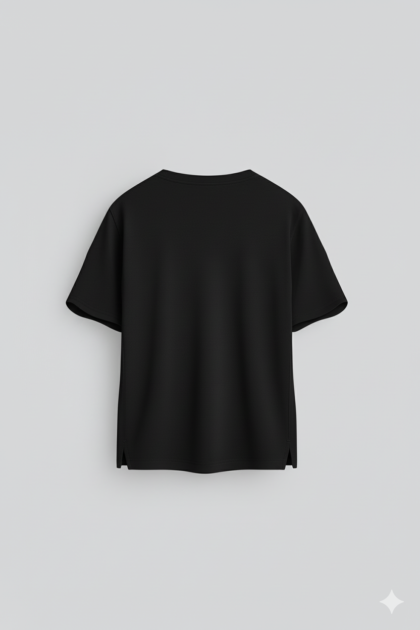 Soft touch oversized tee