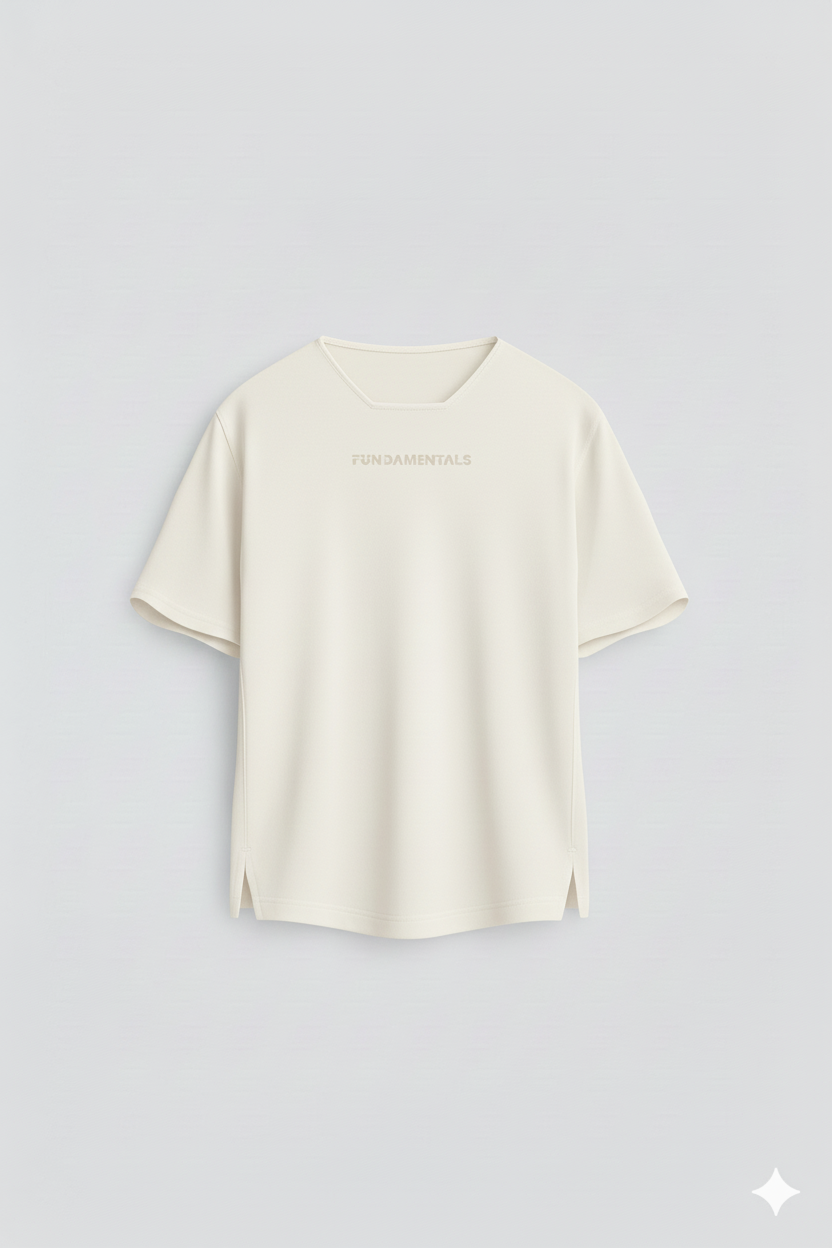 Soft touch oversized tee